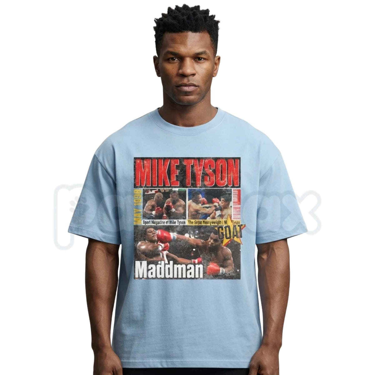 D Luxe Maddman Tyson Inspired Vintage Graphic T-Shirt