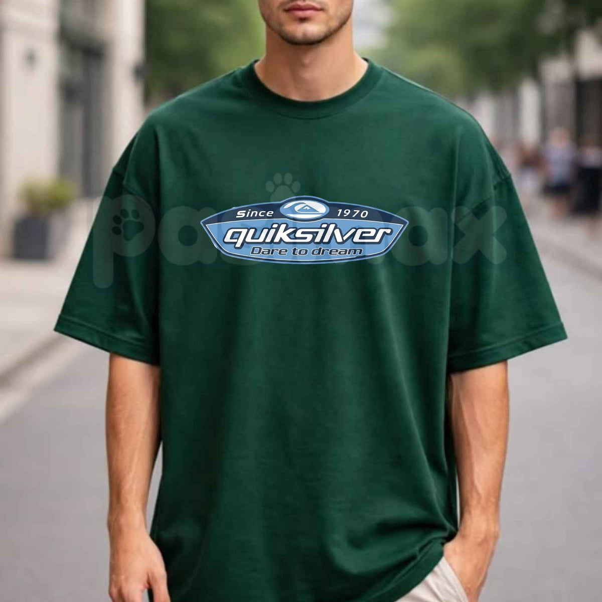 Premium Retro 90s Quiksilver Performance Skateboarding Graphic T-Shirt