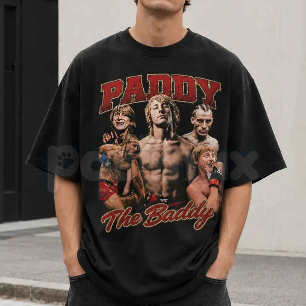 Paddy The Baddy UFC Graphic T-Shirt