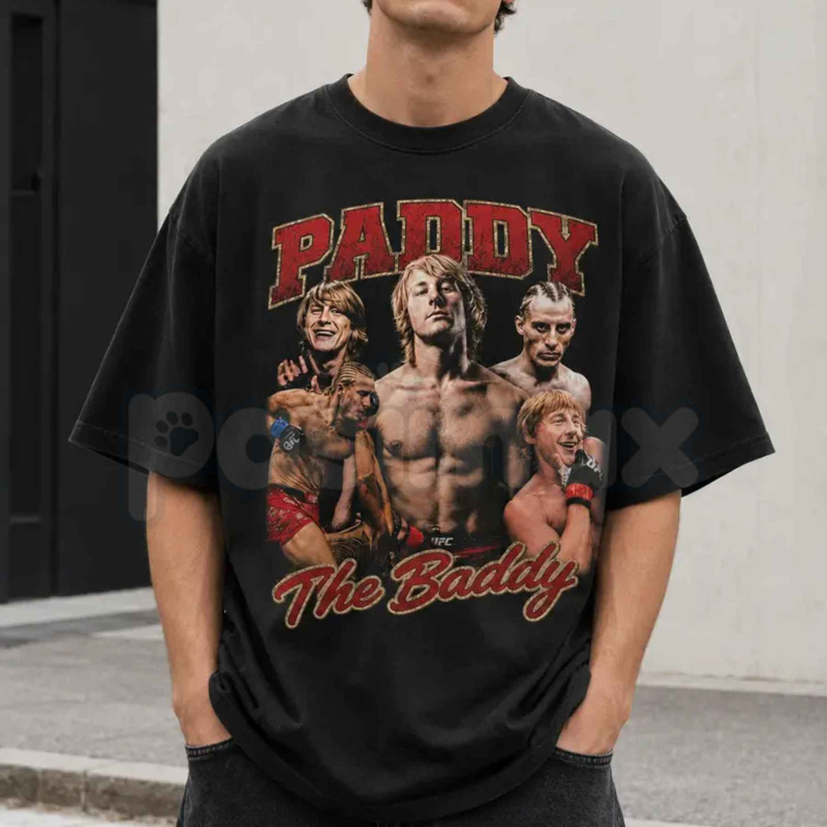 Paddy The Baddy UFC Graphic T-Shirt