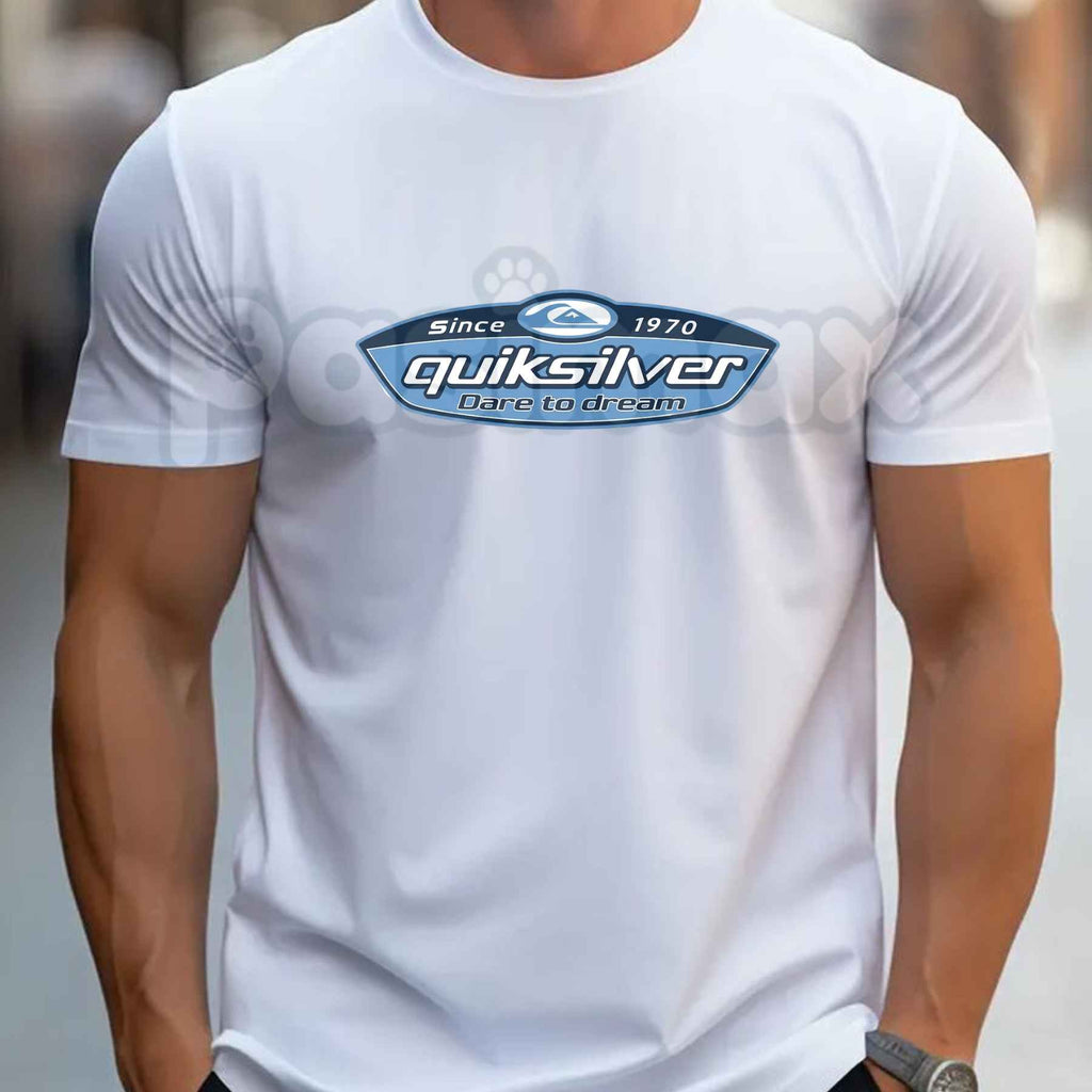 Premium Retro 90s Quiksilver Performance Skateboarding Graphic T-Shirt