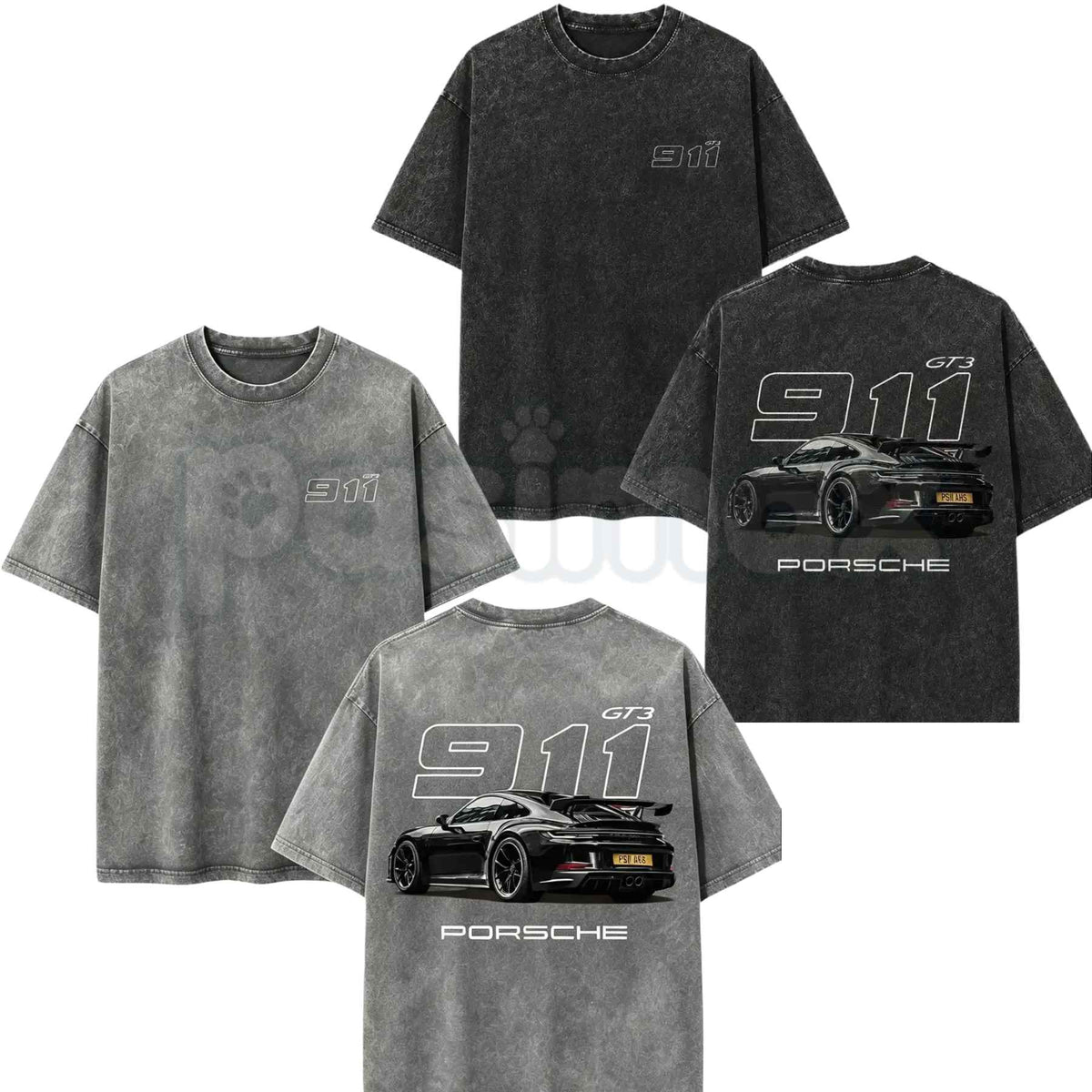D Luxe- Premium 911 GT3 Racing T-Shirt