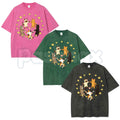 D Luxe- Five Holding Hands Circle Cats T-Shirt