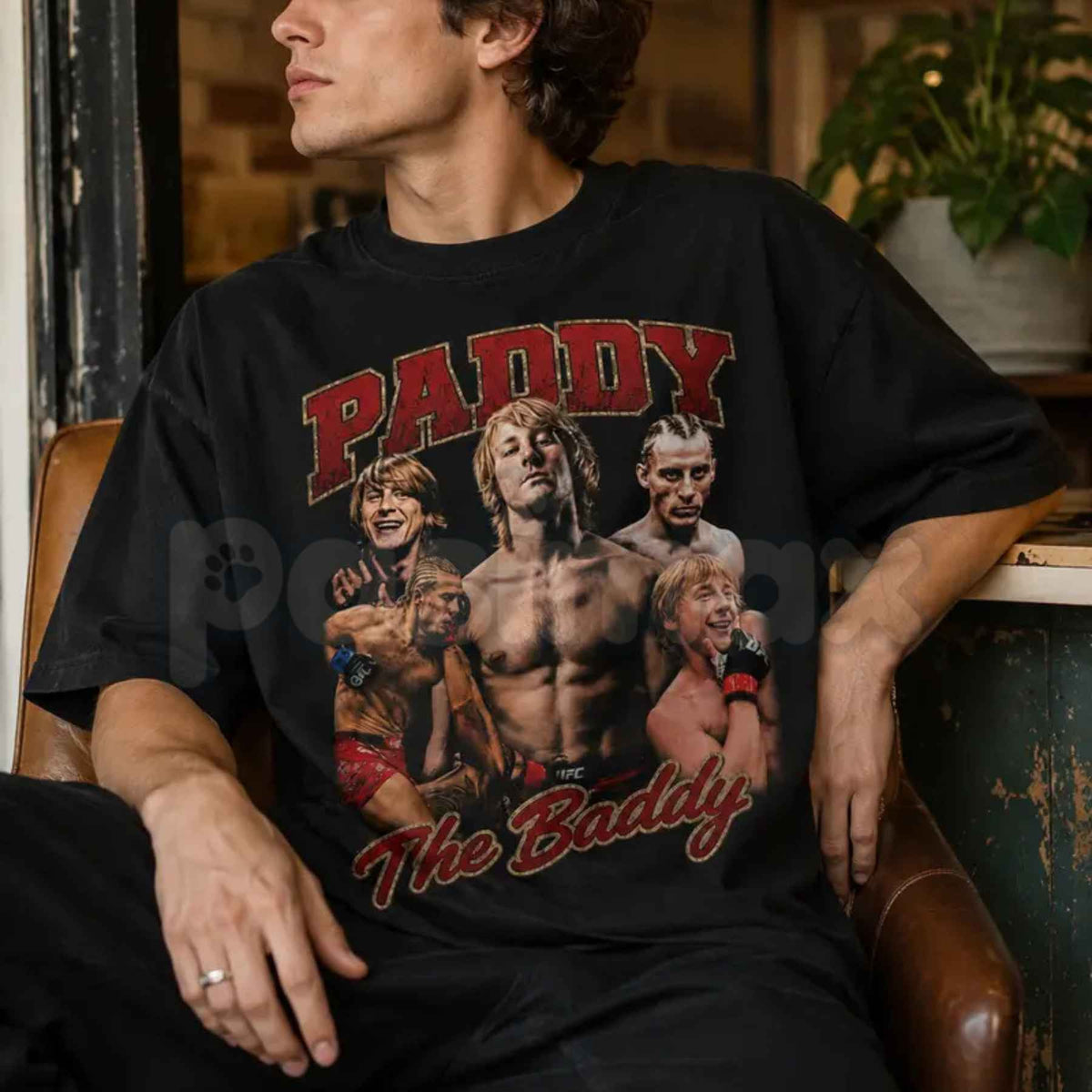 Paddy The Baddy UFC Graphic T-Shirt