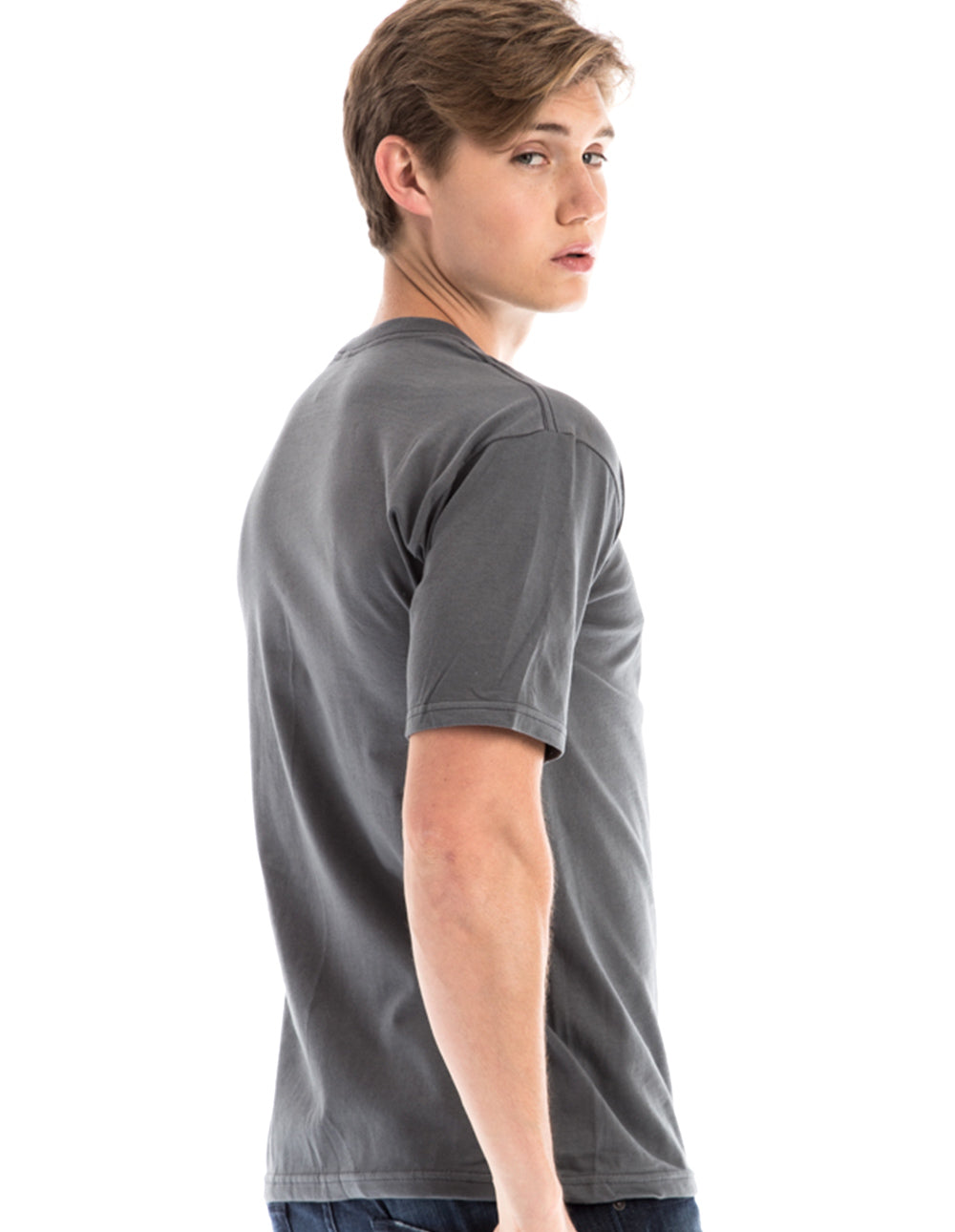 Premium Retro Ring-Spun Neck T-Shirt