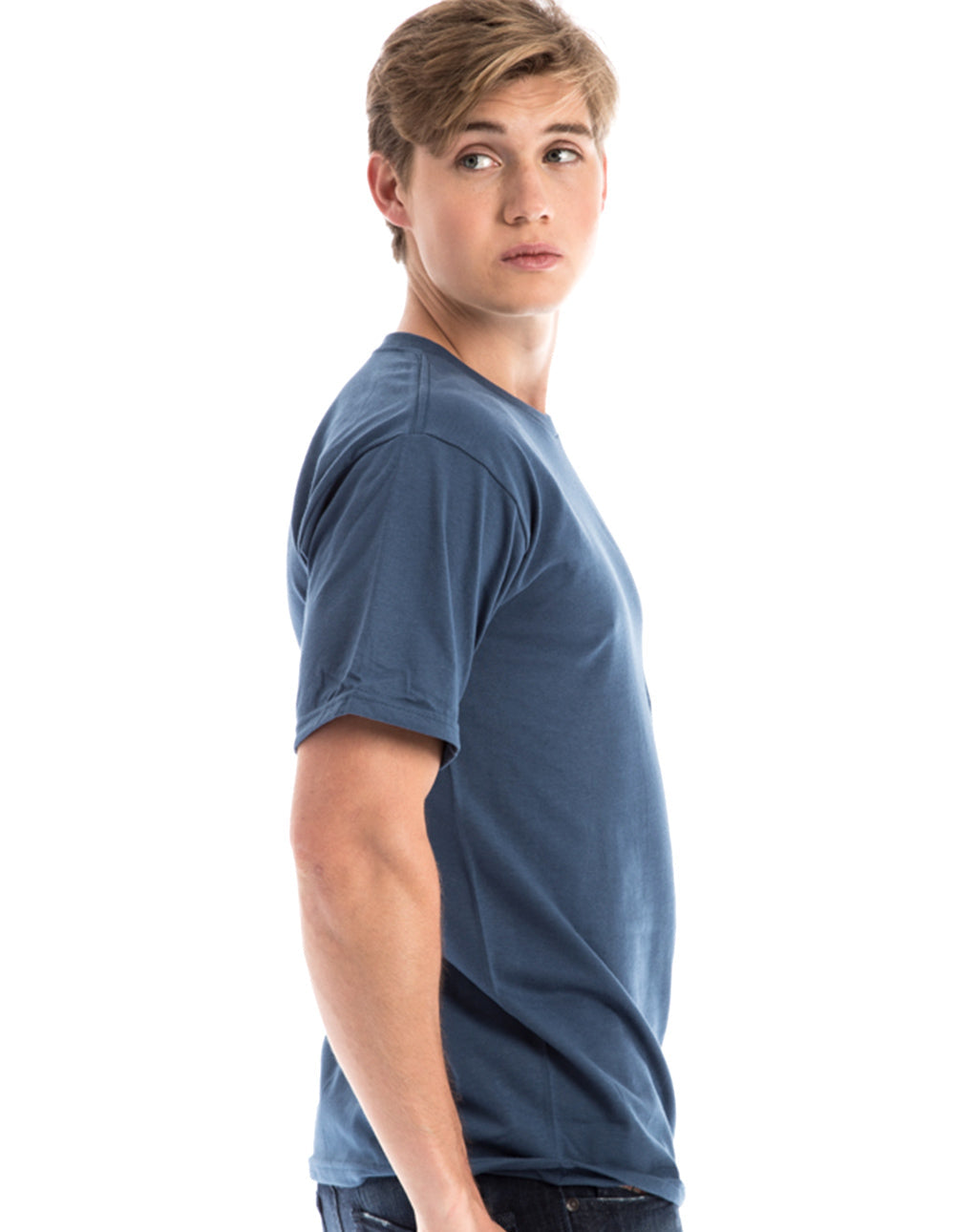 Premium Retro Ring-Spun Neck T-Shirt
